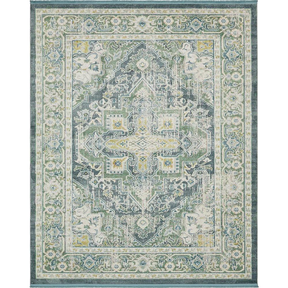 Unique Loom Havana Light Blue 8 ft. 4 in. x 10 ft. Area Rug3139672