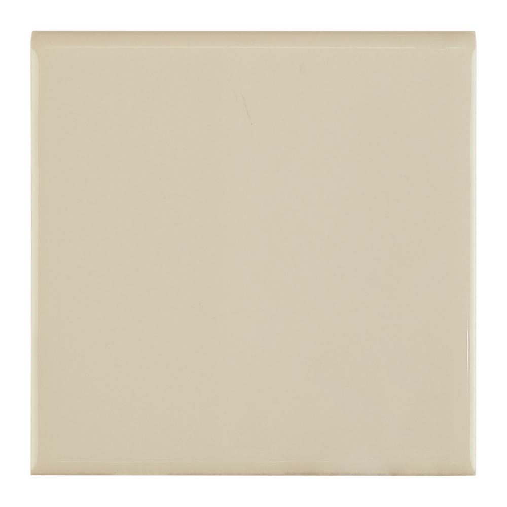 Daltile Matte Almond Trim Corner Tile