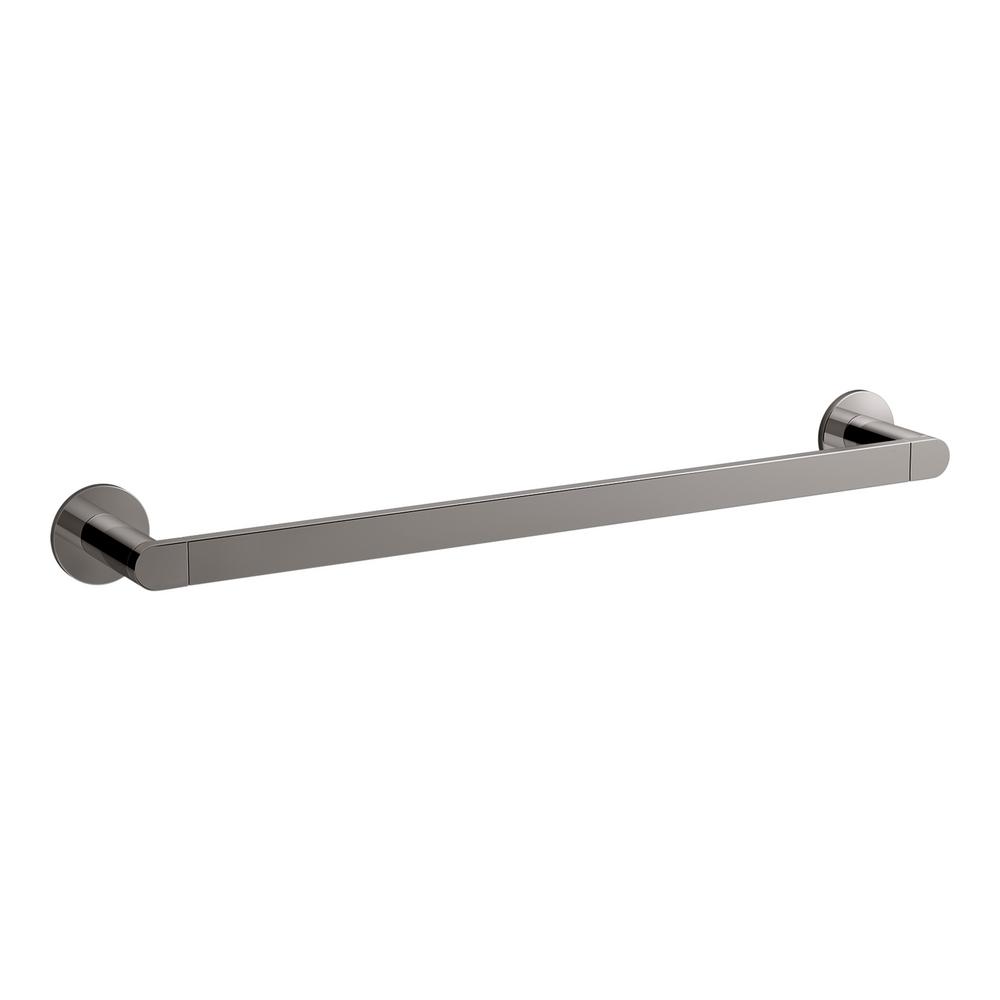 KOHLER Composed 18 in. Towel Bar in Vibrant Titanium-K-73141-TT