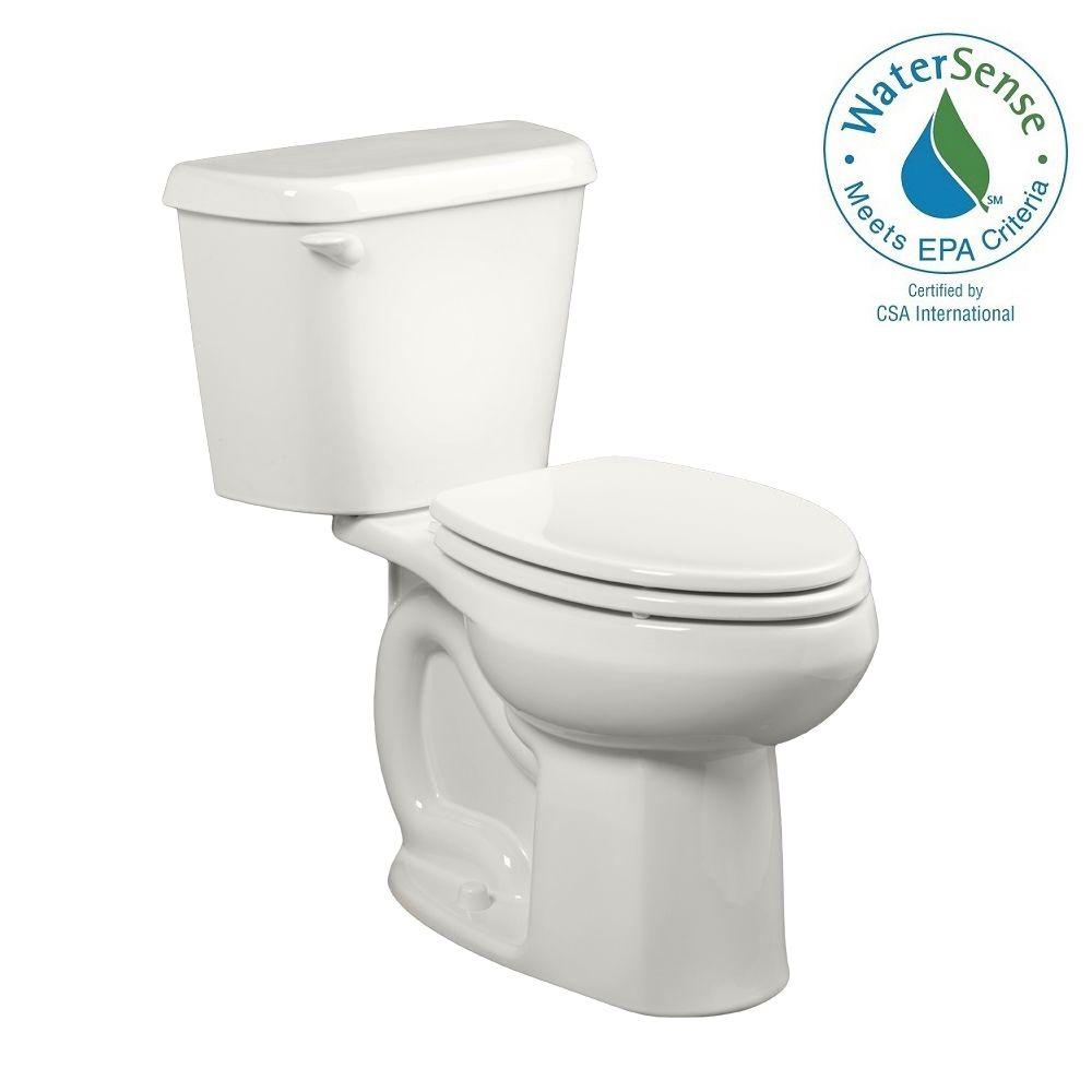 American Standard Colony 2piece 1.28 GPF Right Height Elongated Toilet