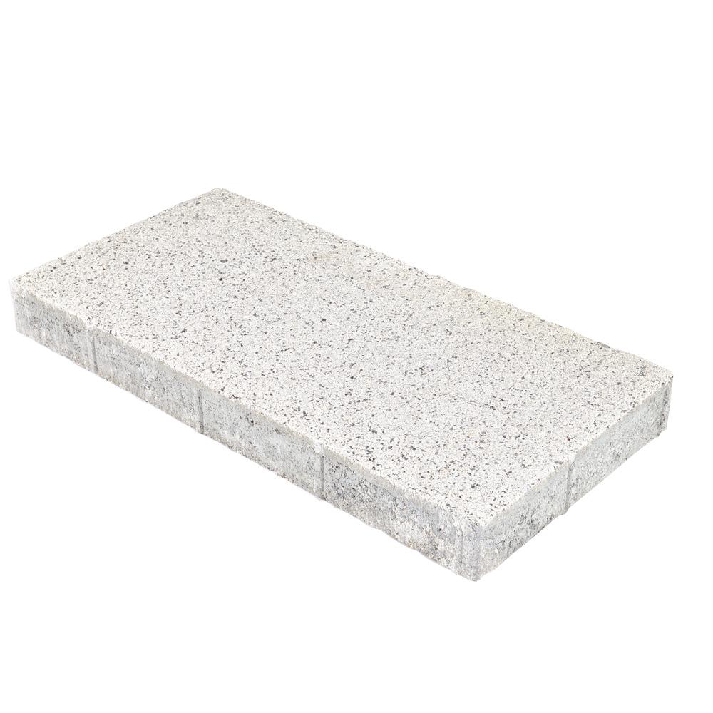 15 In X Square Concrete Step Stone 100053236 The Home Depot Granetta Double 20 In X 10 2 Salt