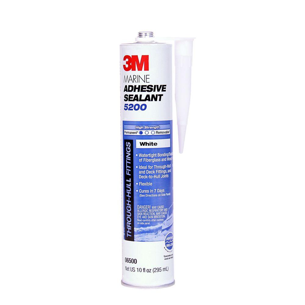 3m 5200 10 Oz Marine Adhesive Sealant Pn06500hc The Home Depot