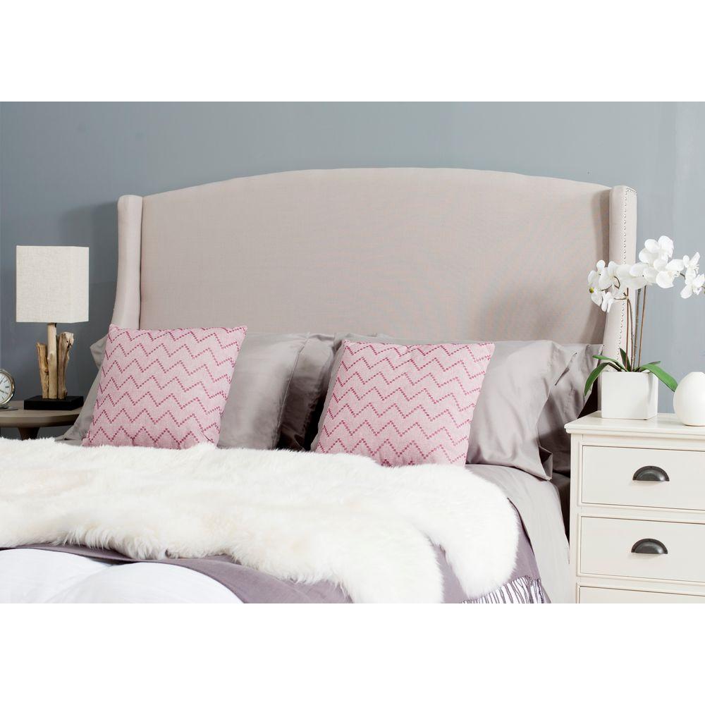 Safavieh Austin Taupe Queen HeadboardMCR4002AQ The Home Depot