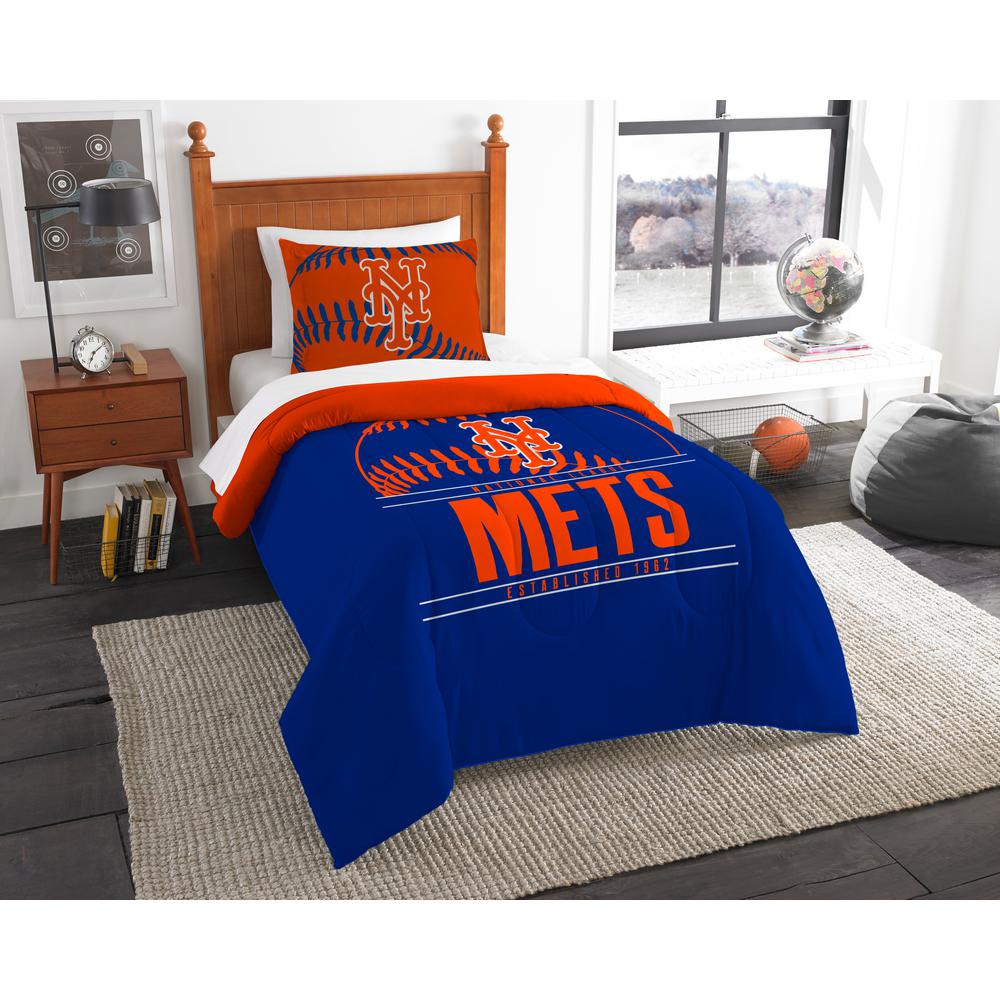 Mets 2 Piece Grandslam Twin Comforter Set 1mlb862010019ret The Mets 2 Piece Grandslam Twin Comforter Set 1mlb862010019ret The Home Depot