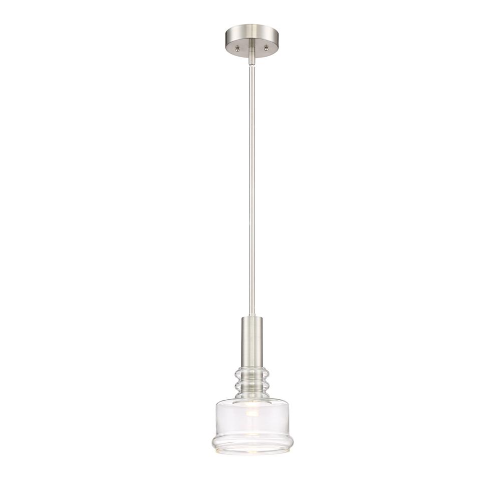 Designers Fountain Kami 11 Watt Satin Platinum Integrated Led Mini Designers Fountain Kami 11 Watt Satin Platinum Integrated Led Mini Pendant