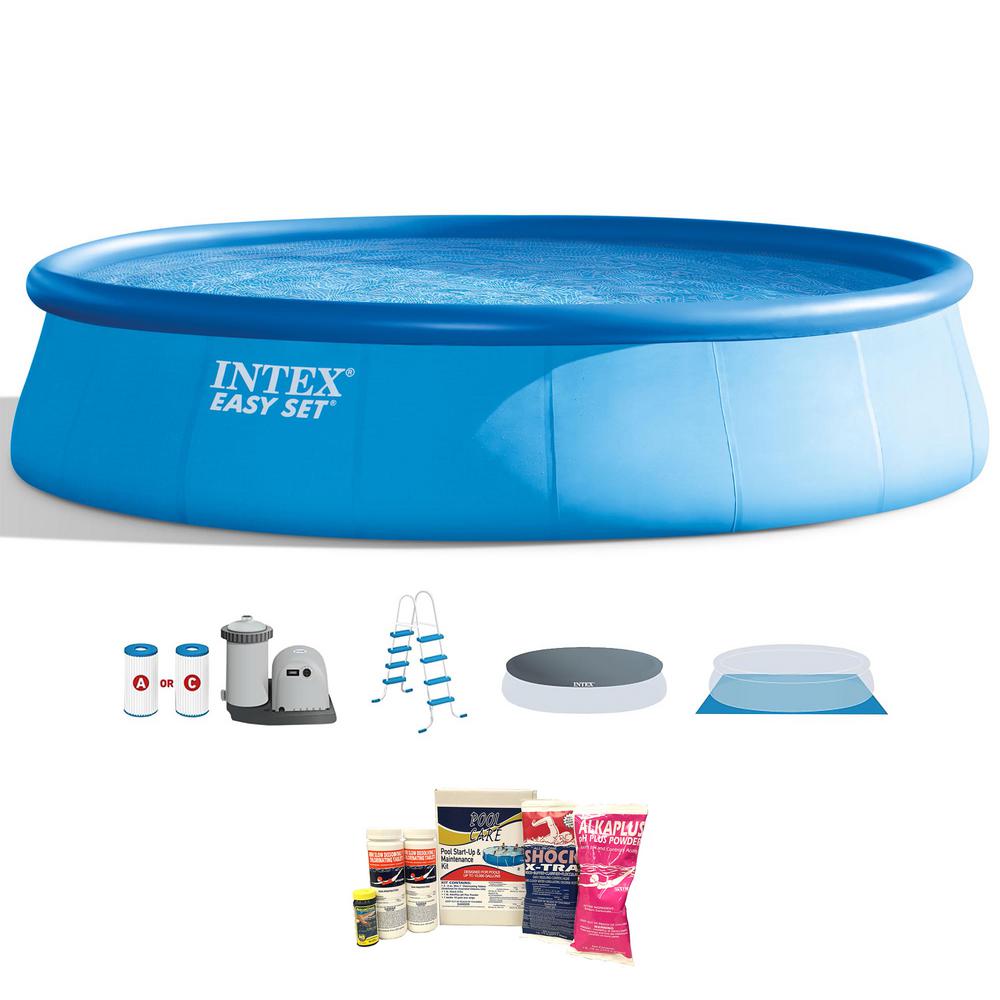 18 ft inflatable pool