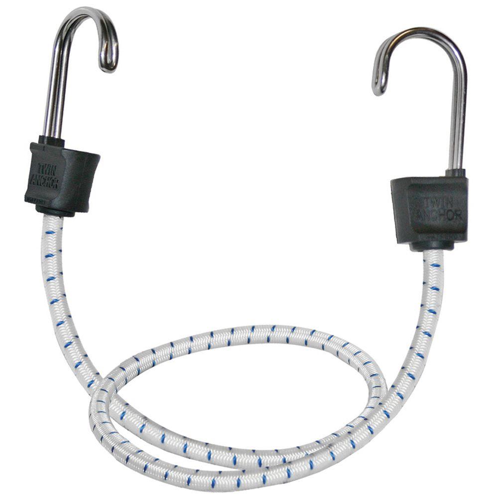 Keeper 18 in. Bungee Cord Marine Twin Anchor with Stainless Steel Hook06272 The Home Depot