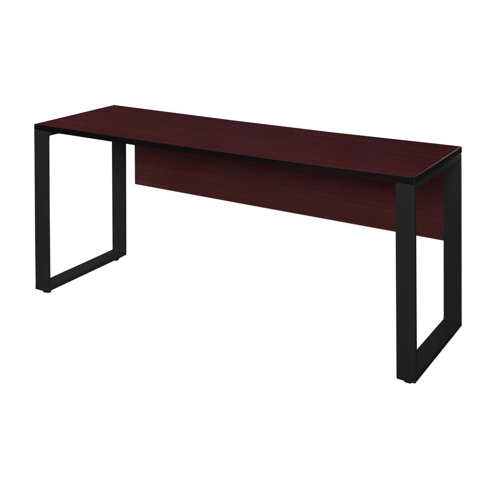 Regency Structure 60 In X 24 In Mahogany Training Table With
