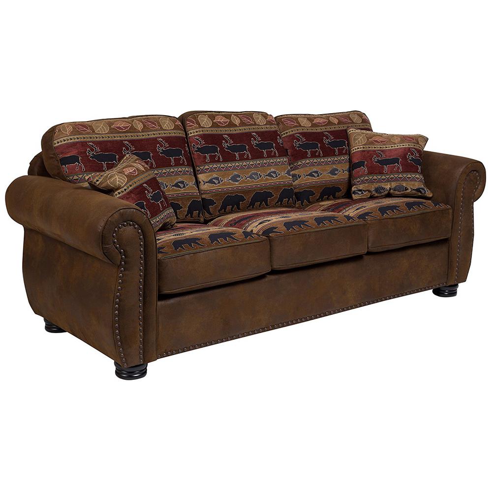 Unbranded Hunter 84 In Pattern Faux Leather 3 Seater Lawson Sofa With Removable Cushions 01 33c 8020 The Home Depot - Porter Fabric Tufted Sofa Bed Unbranded Hunter 84 In Pattern Faux Leather 3 Seater Lawson Sofa With Removable Cushions 01 33c 8020 The Home Depot - Porter Fabric Tufted Sofa Bed