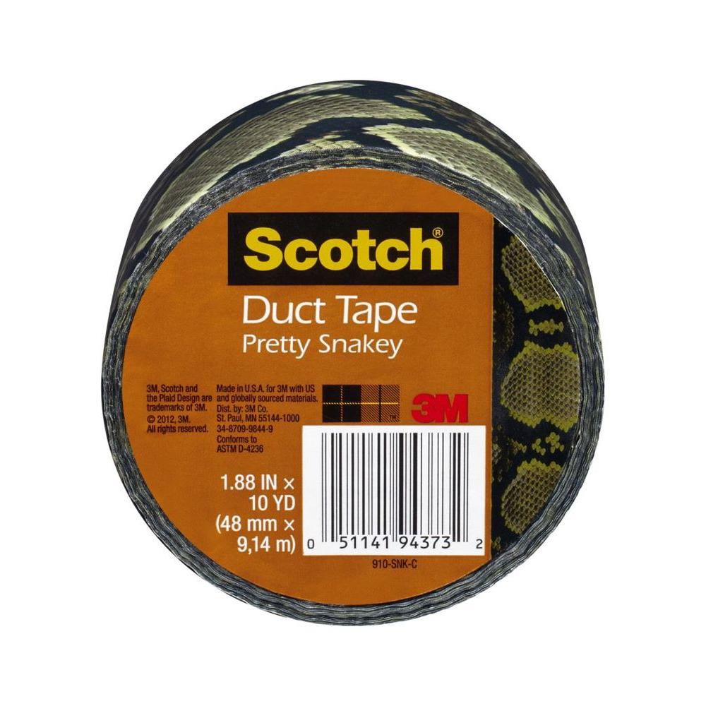 3M Scotch 1.88 In. X 10 Yds. Snake Skin Duct Tape-910-SNK-C - The Home ...