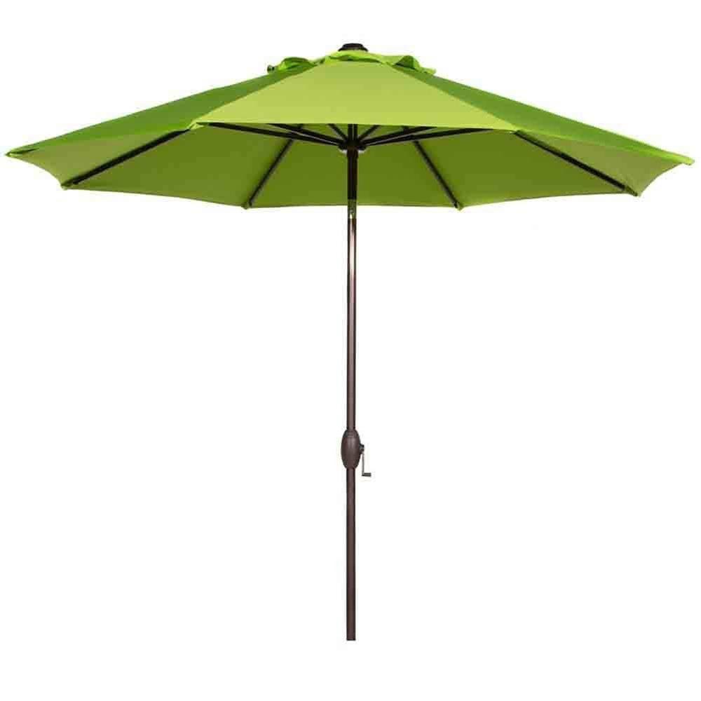 Abba Patio 9 ft. Outdoor Market Umbrella with Auto Tilt and Crank