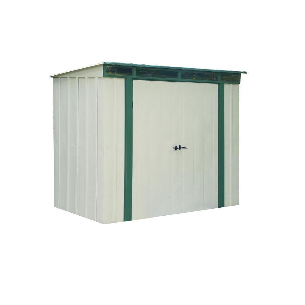 Handy Home Products Princeton 10 ft. x 10 ft. Wood Storage 