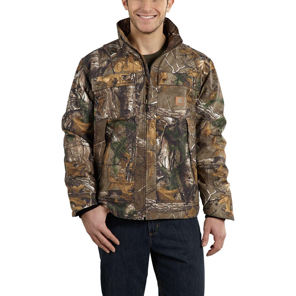 Carhartt Men's Regular X Large Realtree Xtra Cotton/Polyester Jacket