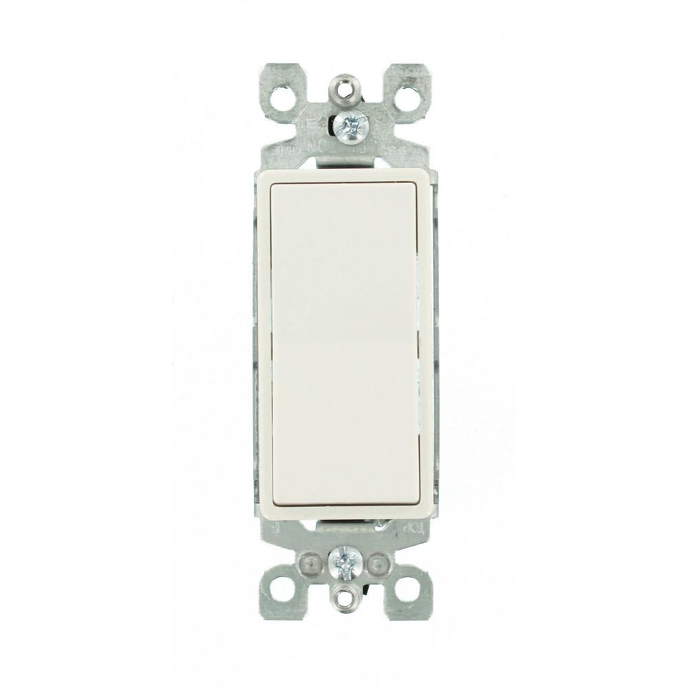 Rocker Light Switch >> 15 Amp 120 277 Volt Decora 1 Pole Residential Grade Ac Quiet Illuminated Rocker Switch White Rocker Light Switch >> 15 Amp 120 277 Volt Decora 1 Pole Residential Grade Ac Quiet Illuminated Rocker Switch White