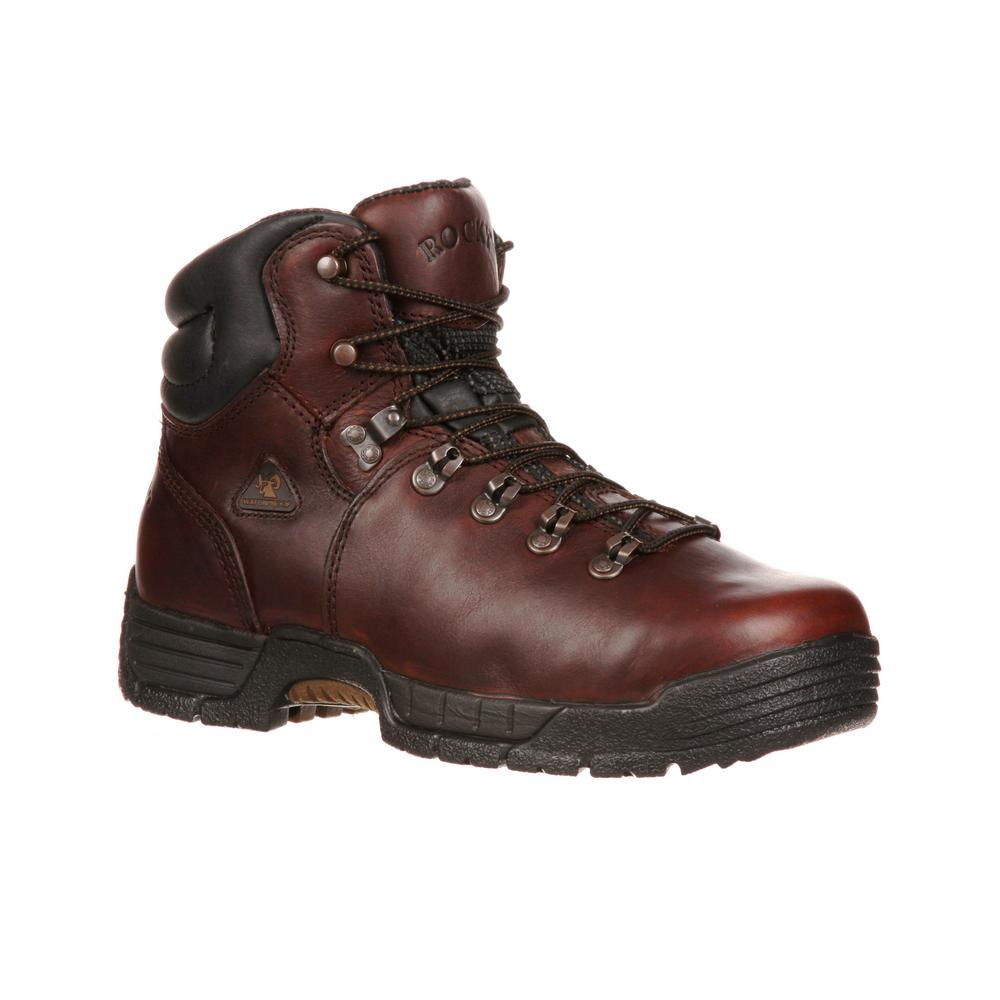 rocky square toe work boots