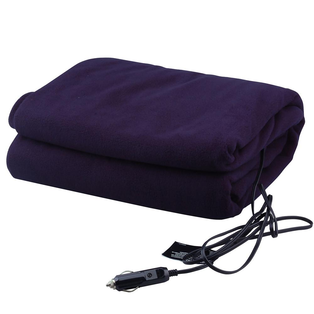 12 volt heated travel blanket