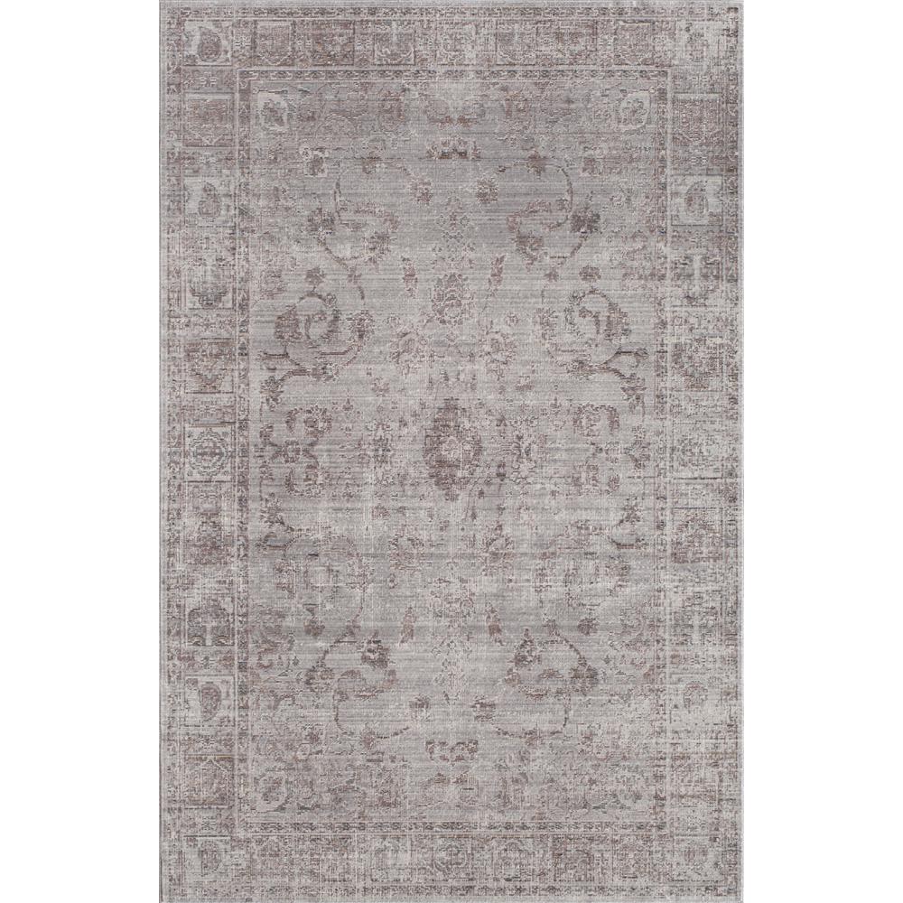 Rugs America Ambrosia Maxine Gray 8 ft. 0 in. x 10 ft. 0 in. Rectangular Area RugRA25396 The