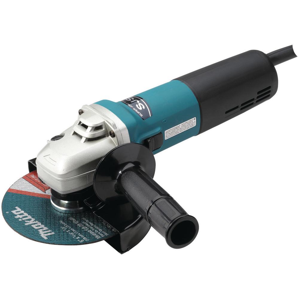 Makita 13-Amp 6 in. Cut-Off Angle Grinder Professional Jobsite Power