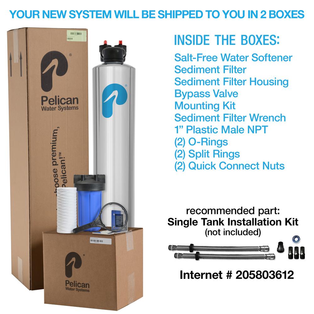 Pelican Salt-Free Water Softener Alternative