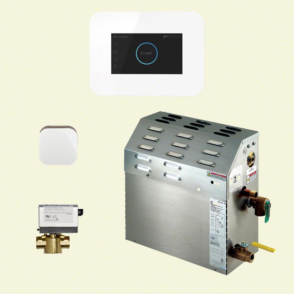 Mr. Steam 5kW Steam Bath Generator with iSteam3 AutoFlush Package in
