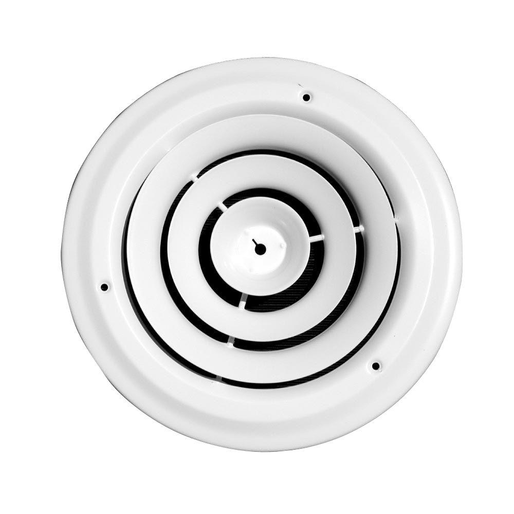 Truaire 12 In Round Air Diffuser 800 12 The Home Depot