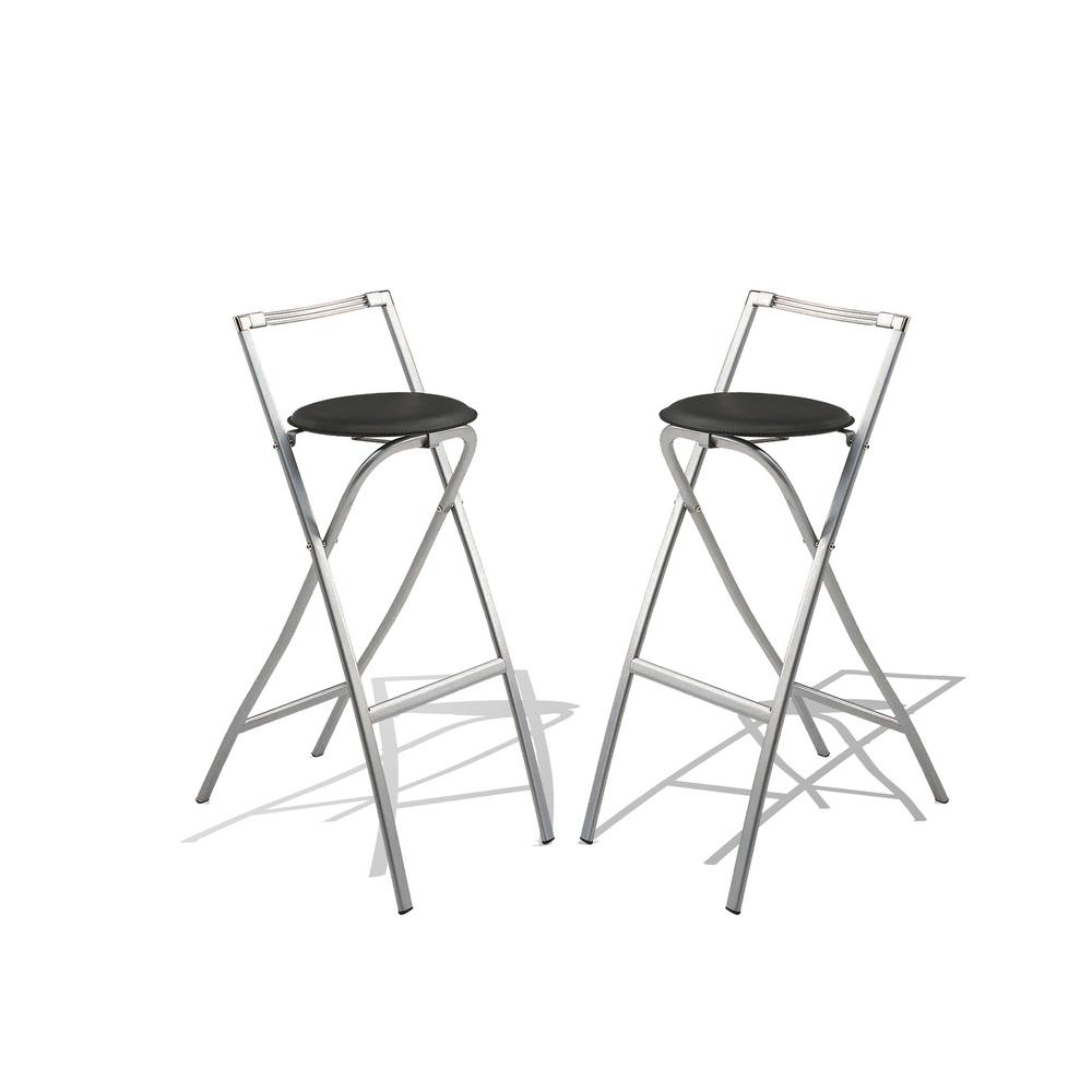 folding metal bar stools