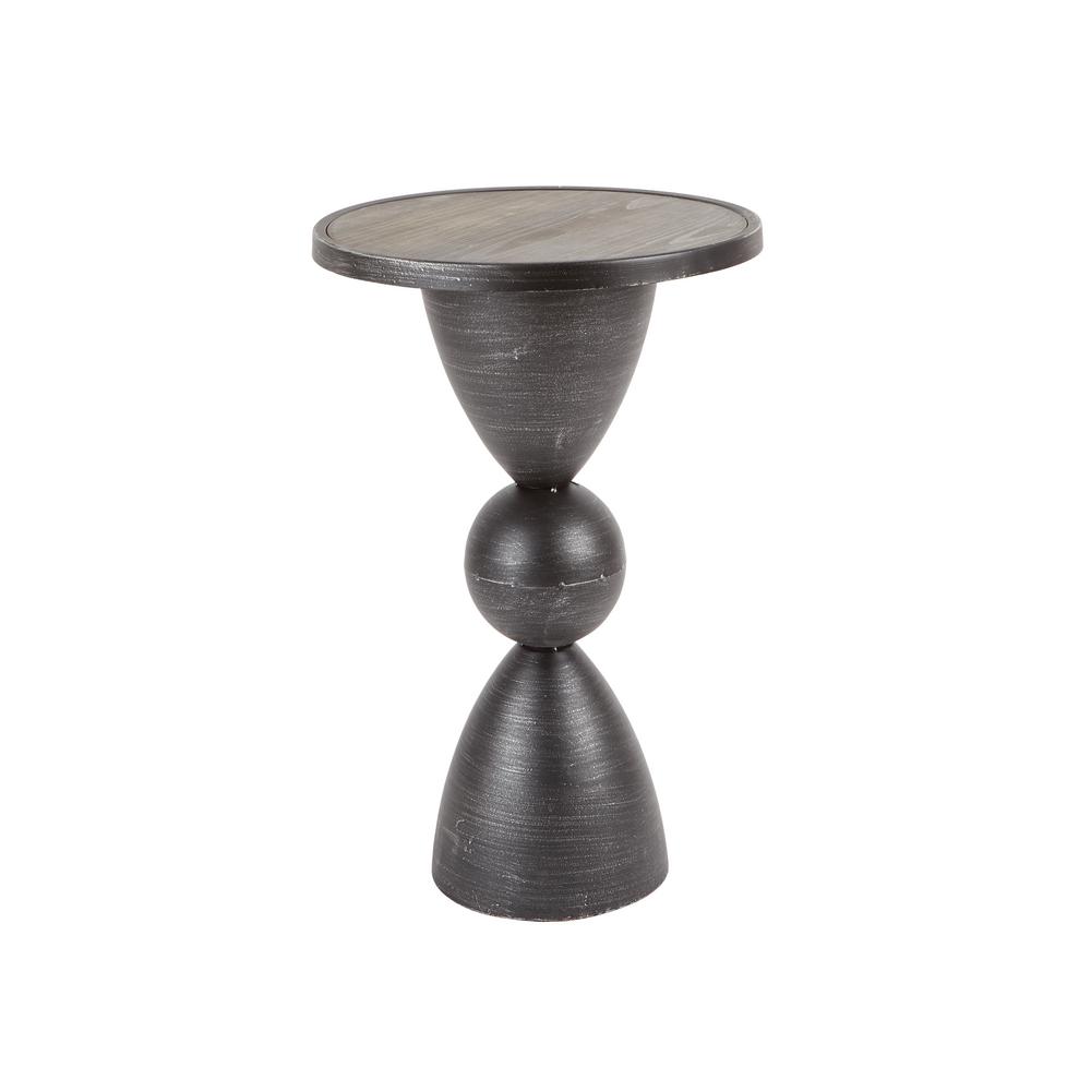 Sylvia Black Iron Round Side Table Sylvia Black Iron Round Side Table