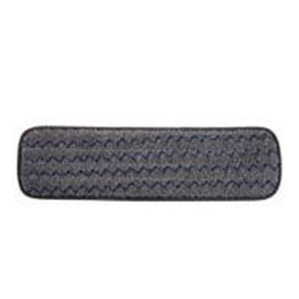 Rubbermaid Commercial Products 18 inch Single-Sided Gray Multi Purpose Microfiber Wet Flat Mop