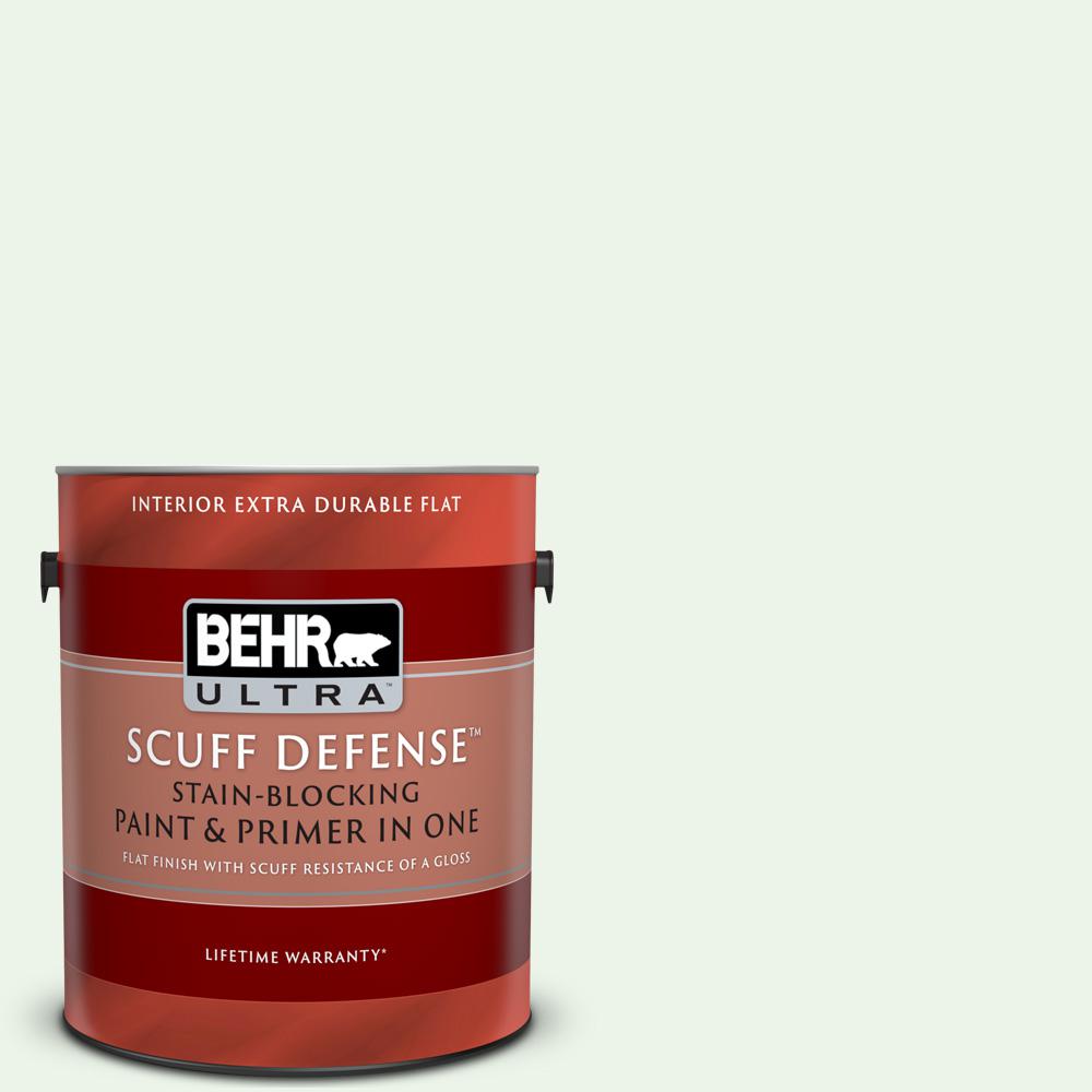BEHR ULTRA SCUFF DEFENSE 1 gal. 440A1 Parsnip Extra Durable Flat