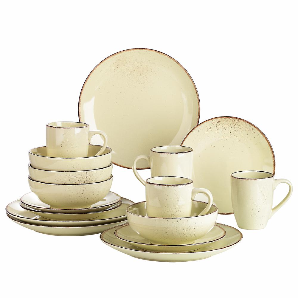 vancasso Series Navia Nature Dinner Set 16Pieces Vintage Cream