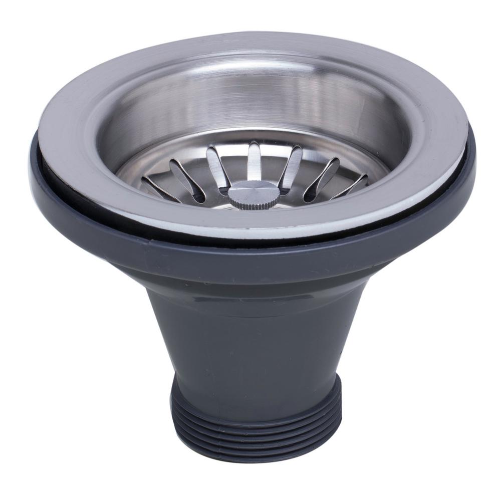 Strainer Basket The Home Depot Abst35 Bss 3 5 In Sink Strainer For Alfi Brand Kitchen