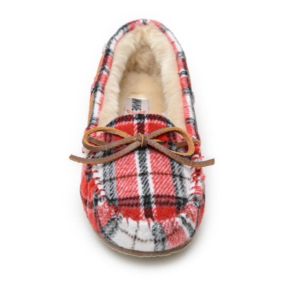 minnetonka plaid slippers