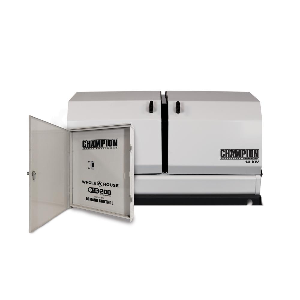 Champion Power Equipment 14,000-Watt Air Cooled Home Standby Generator with 200... by Champion Power Equipment