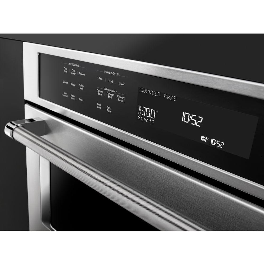 Kitchenaid 30 In Electric Even Heat True Convection Wall Oven With 7 Kitchenaid