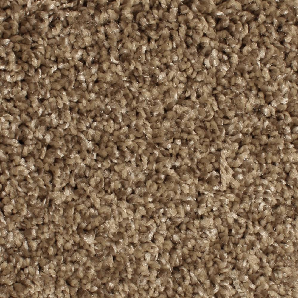 Natco Twist Natural 7 ft. 6 in. x 12 ft. Bound Carpet RemnantST812 The Home Depot