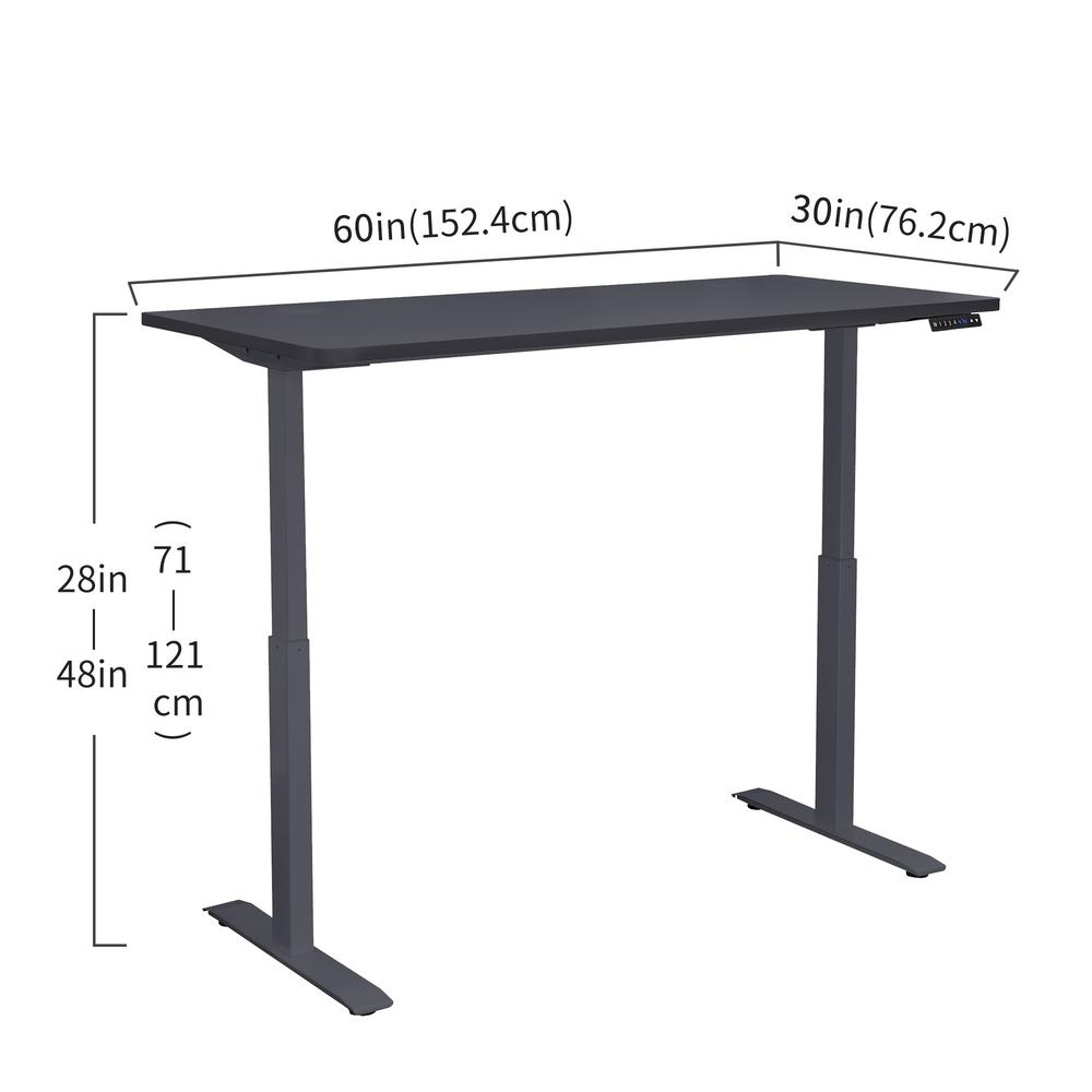 Black Desks Home Office Furniture The Home Depot