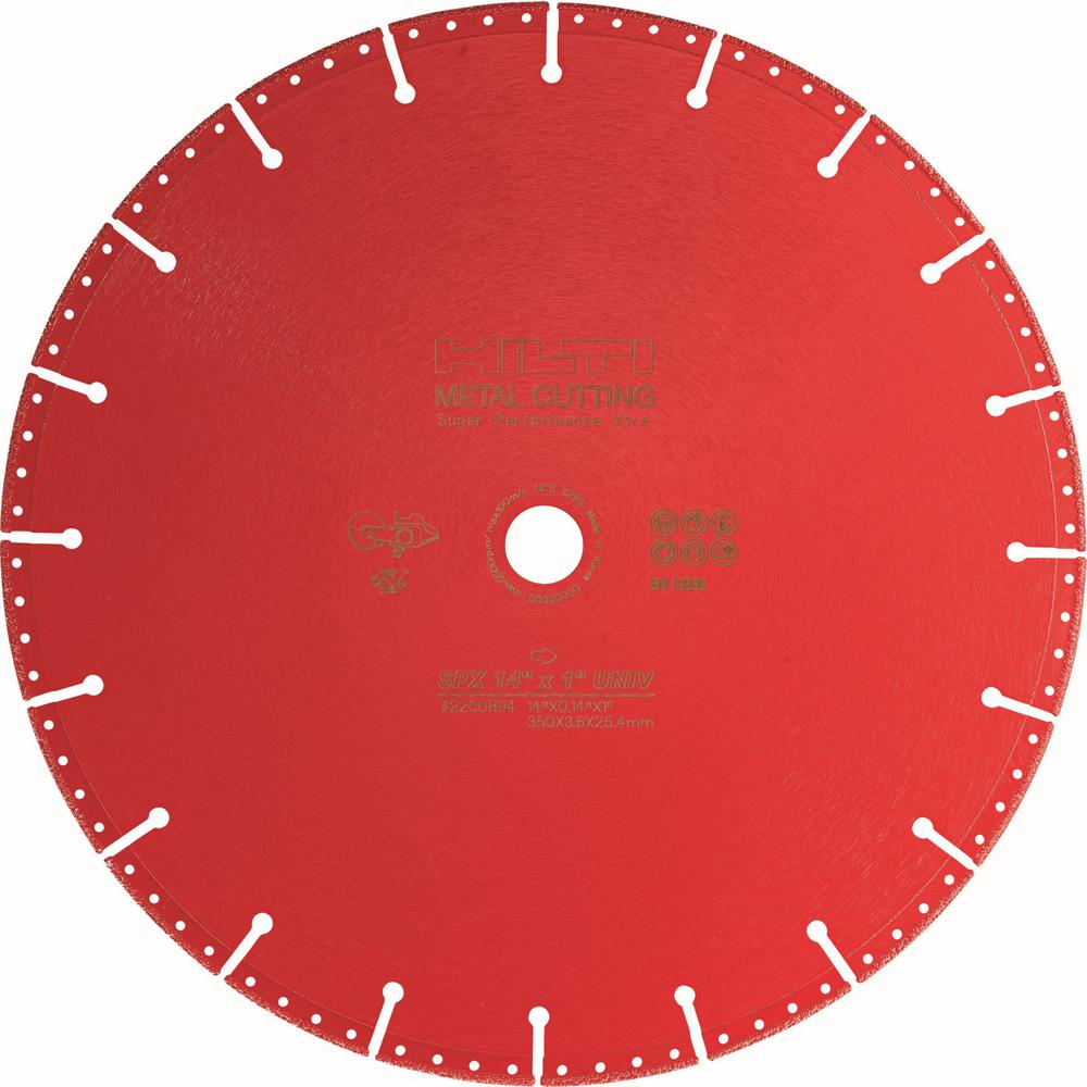 Hilti 16 in. x 1 in. SPX Diamond Metal Cutting Blade