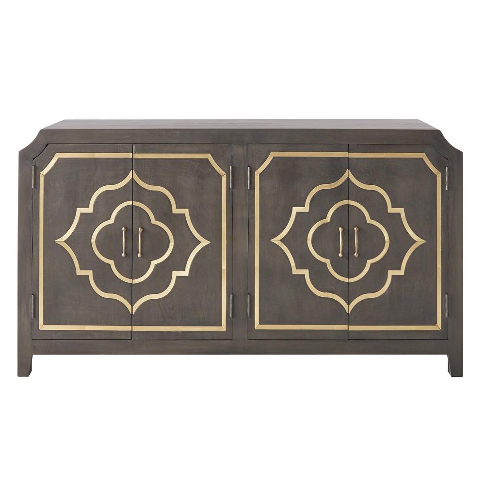 Home Decorators Collection Laila Slate Brown Dresser 9990600270