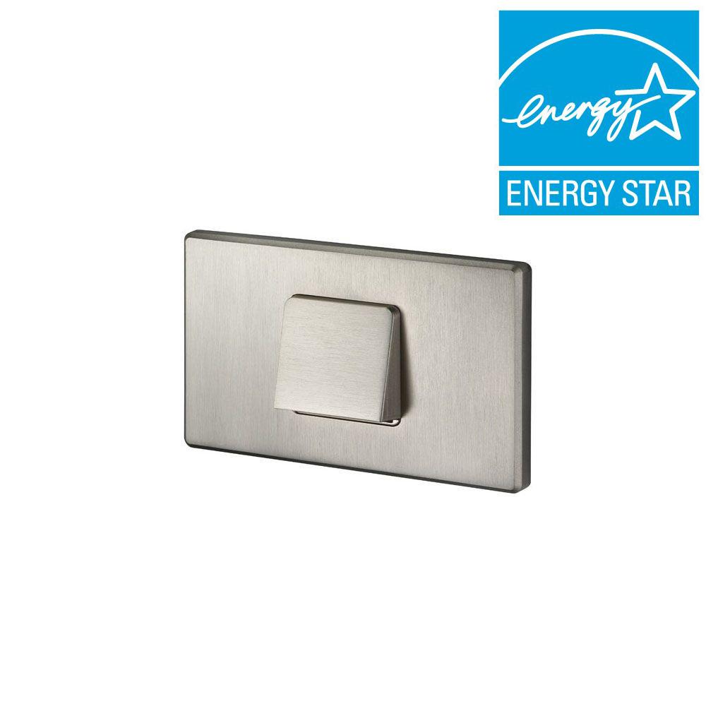 Juno 1.875 in. Satin Nickel Recessed LED Hood Mini Step Light with