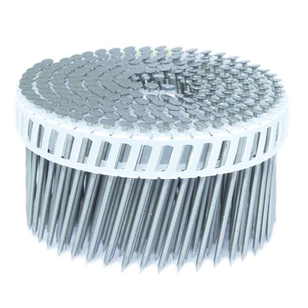 FASCO 2.5 in. x 0.092 in. 15Degree Ring Stainless Plastic Sheet Coil