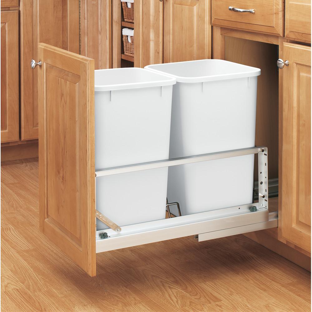 Rev A Shelf Pull Out Trash Cans Pull Out Cabinet