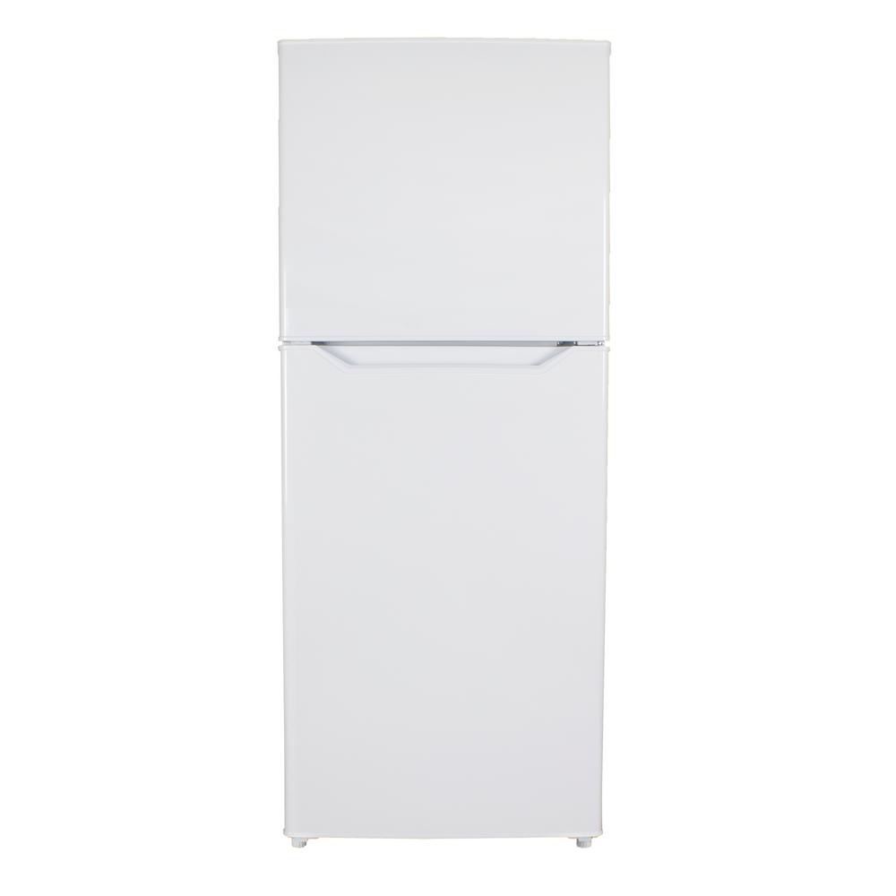 Danby 10.1 cu. ft. Top Freezer Refrigerator in Stainless Steel, ENERGY