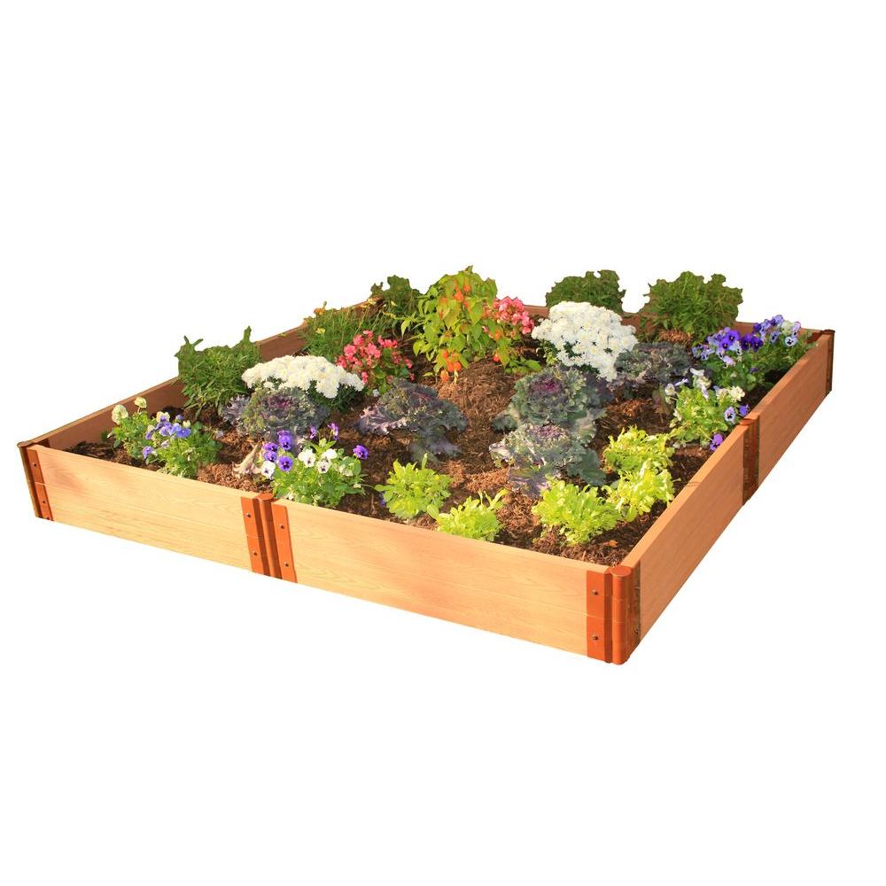 CITY PICKERS 24.5 in. x 20.5 in. Patio Raised Garden Bed 