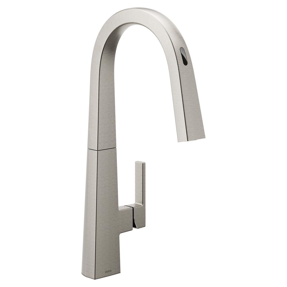 MOEN U by Moen Nio SingleHandle PullDown Sprayer Smart Kitchen Faucet