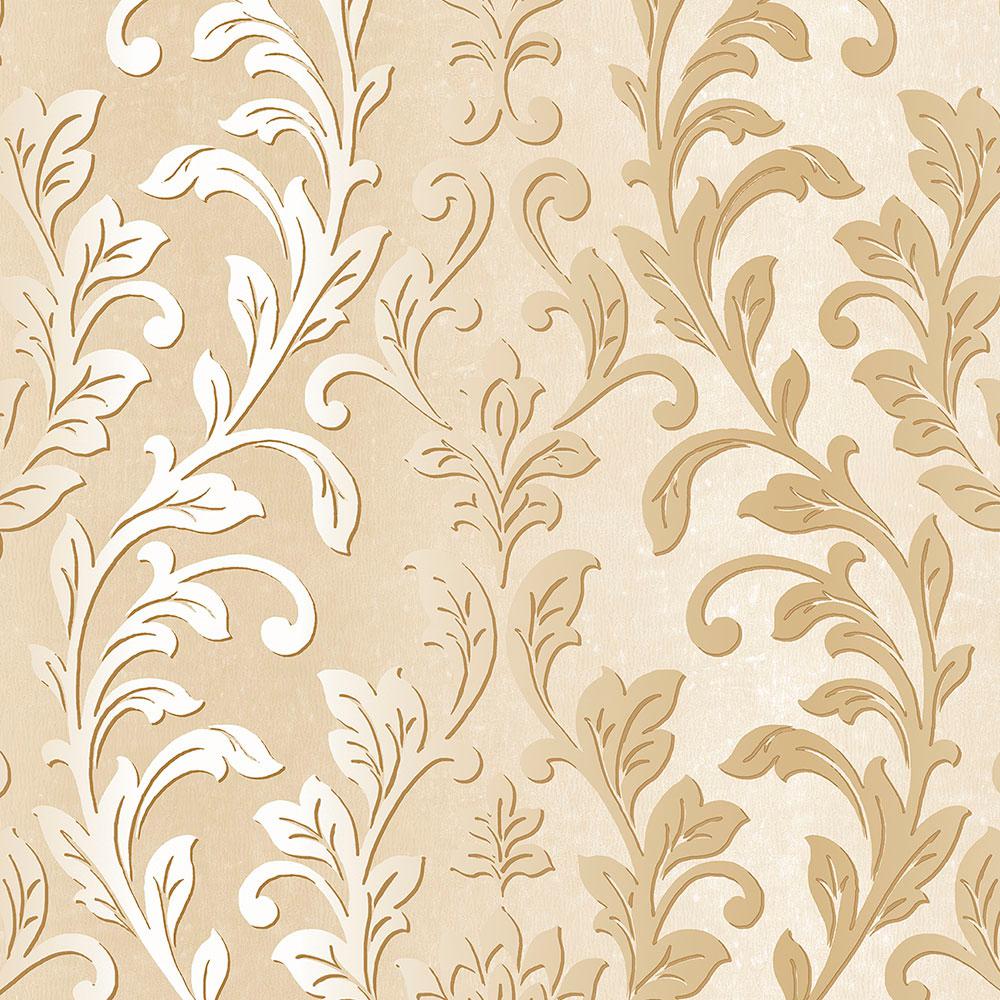 Norwall Silver Leaf Damask Wallpaper Tx34842 The Home Depot HD Wallpapers Download Free Map Images Wallpaper [wallpaper684.blogspot.com]