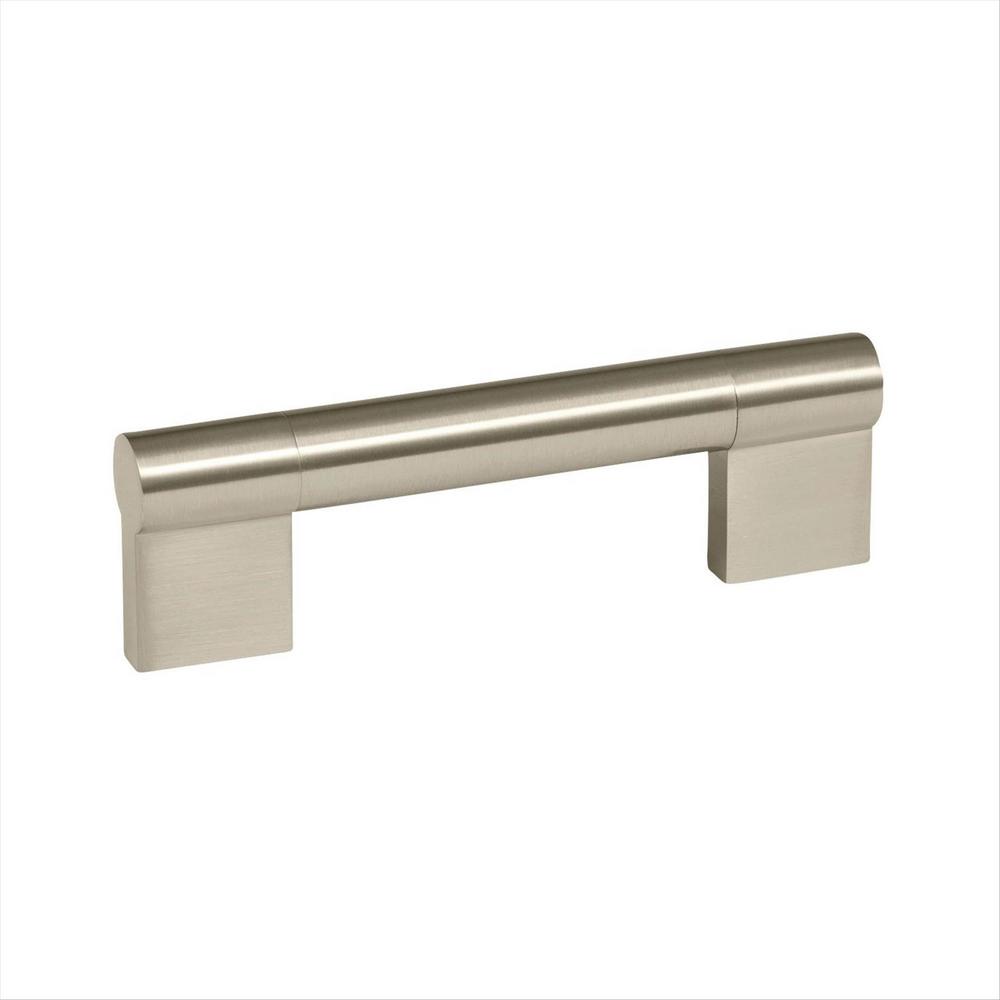 Amerock Rochdale 3-3/4 in. (96 mm) Satin Nickel CTC Cabinet Pull ...