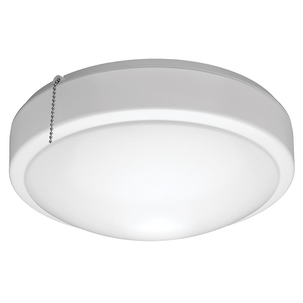 Hampton Bay Raleigh LED Matte White Ceiling Fan Light Kit 91183 The