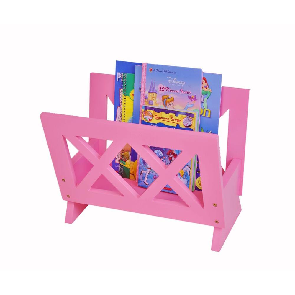 Homecraft Furniture Freestanding Magazine Rack in Pink MAG12PK - The ...