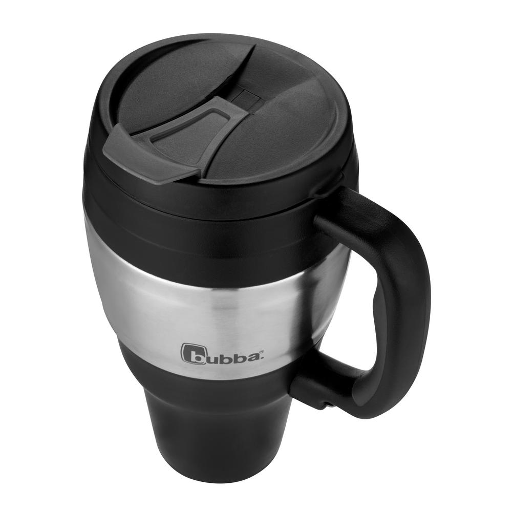 34 oz. Black Bubba Classic Insulated Travel Mug with Handle