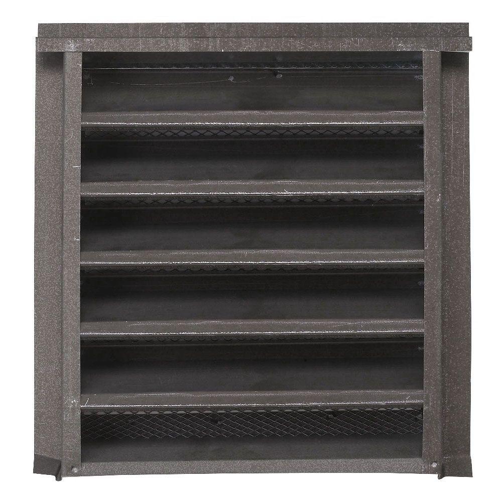 Construction Metals 12 in. x 18 in. Galvanized Steel Rectangular Gable